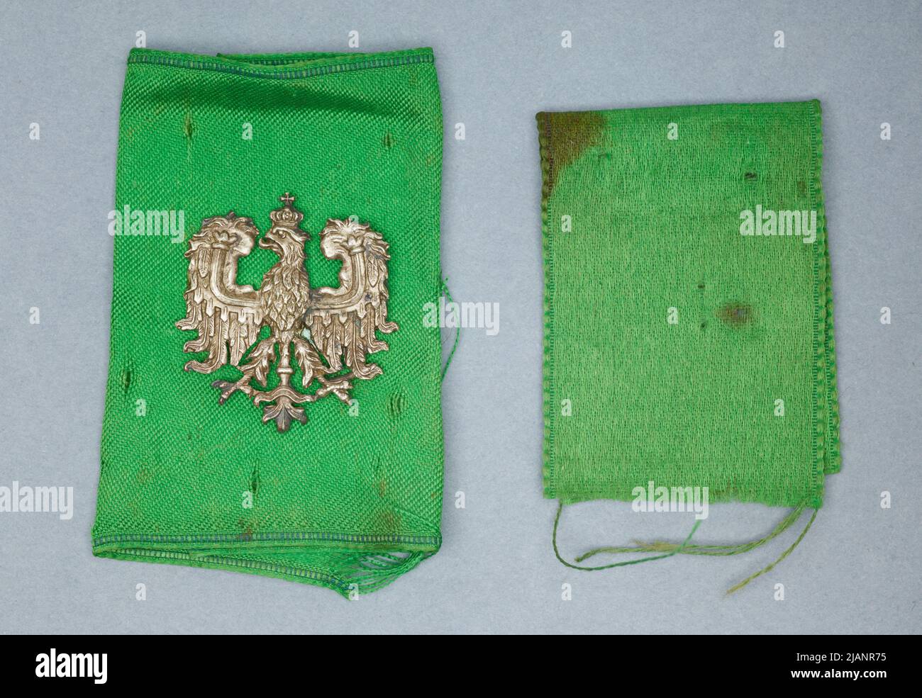 Un distintivo discutibile nella forma di un'aquila stilizzata come un'aquila del Jagiellonian Foto Stock