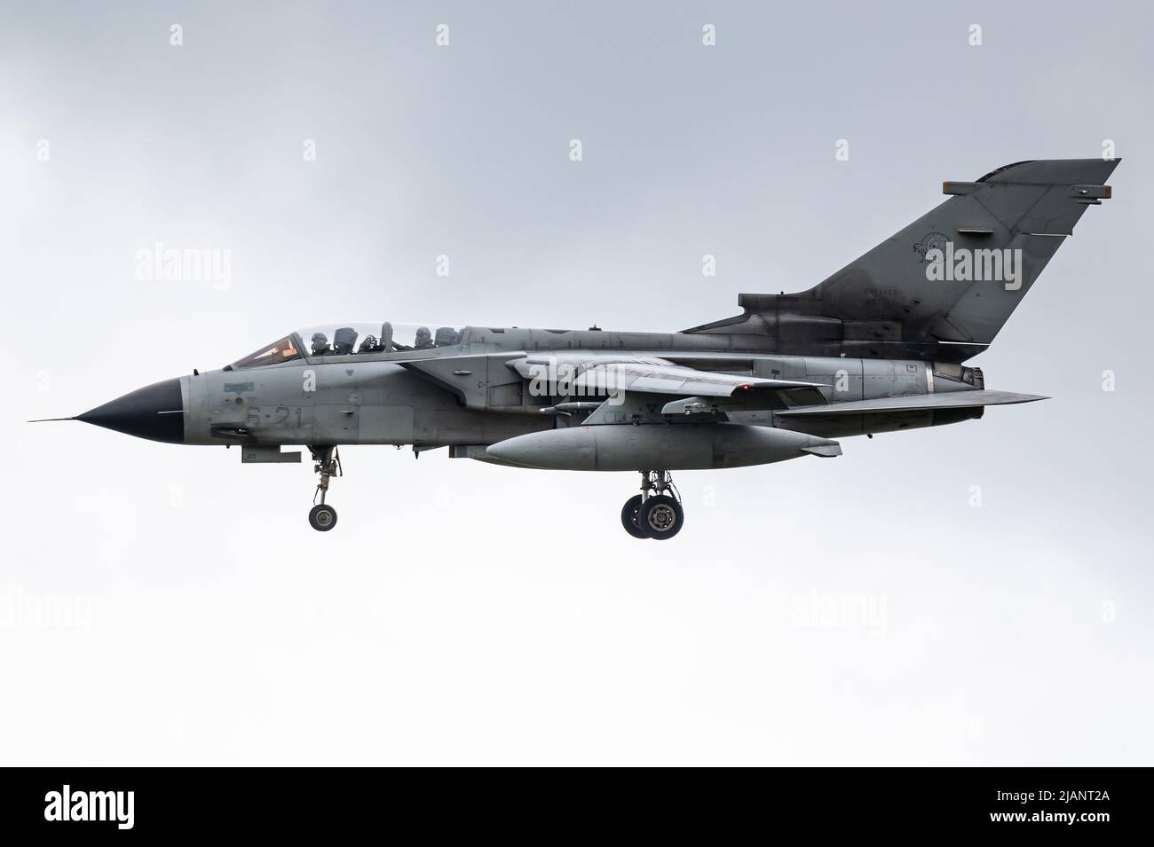 Un velivolo da combattimento Panavia Tornado IDS dell'Ala 6th dell'Aeronautica militare Italiana. Foto Stock