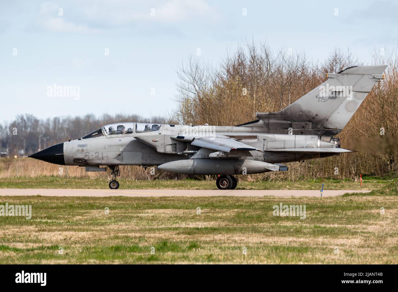 Un velivolo da combattimento Panavia Tornado IDS dell'Ala 6th dell'Aeronautica militare Italiana. Foto Stock