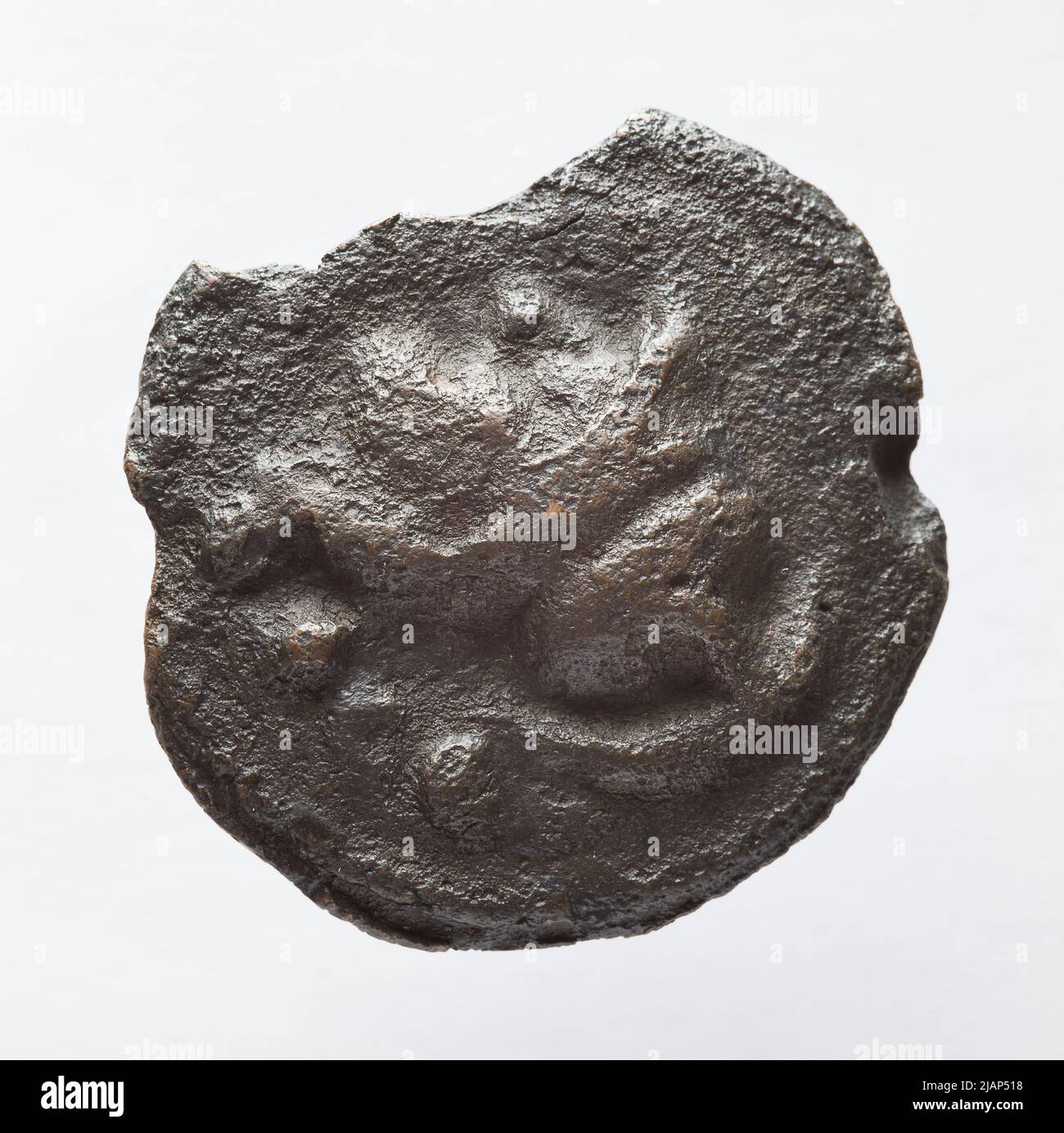 Repubblica Romana, Triens, Roma; CA 225 217 a.C. Roma menta Foto Stock