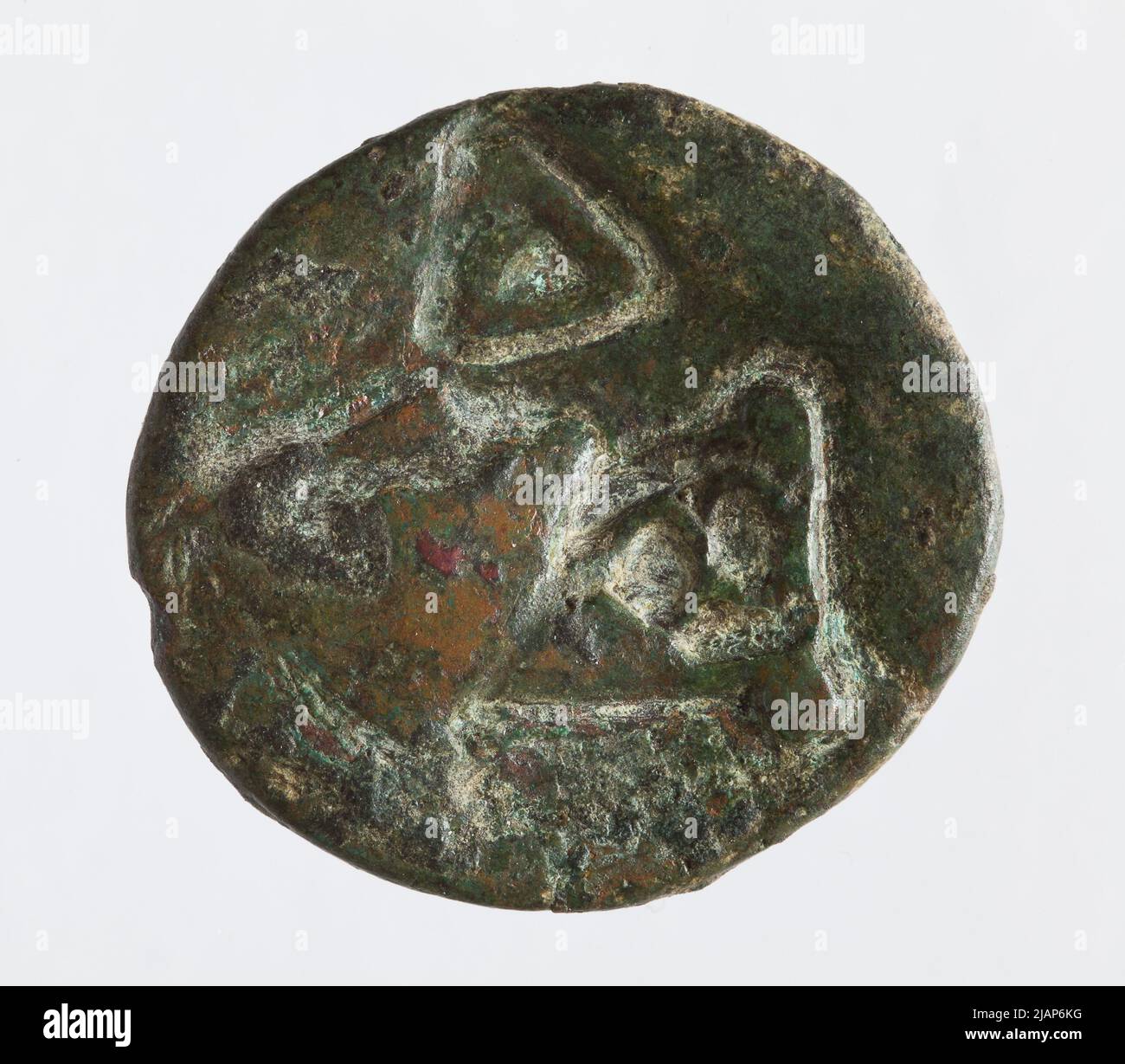 Russia, Olbia, Bronzo Coin; CA 1st / 2nd secolo a Mint Foto Stock