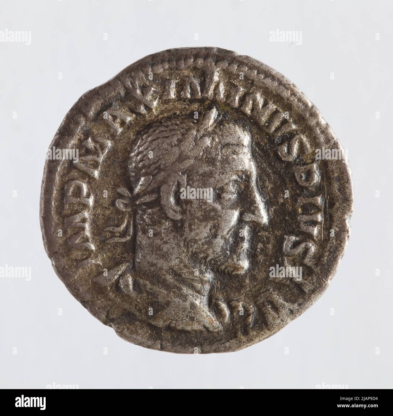 Impero Romano, Maxrium thrax (235 238), AS, Roma; 235 236 Mint Roma, Maksyminus Trak Foto Stock