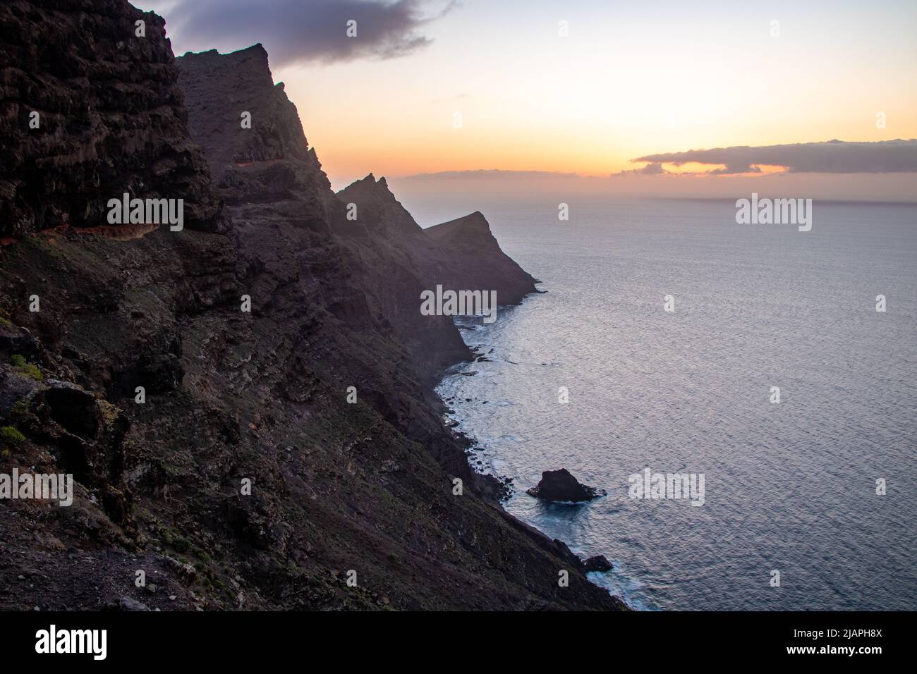 Un'incredibile vista panoramica da 'El Mirador del Balcon' Foto Stock