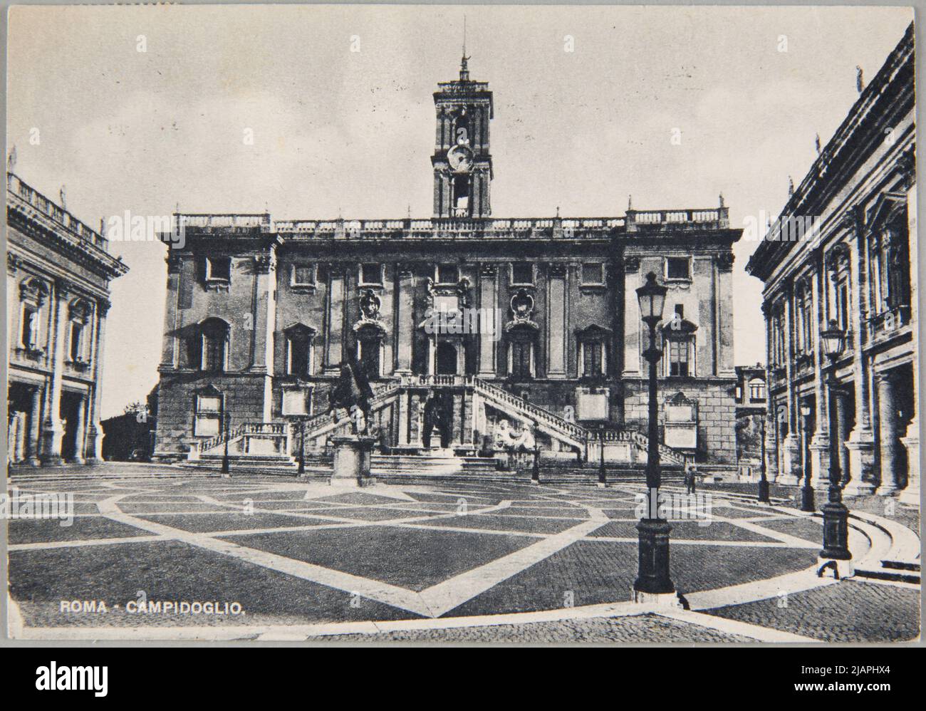 Piazza Roma sul campidoglio Capello, Cesare Foto Stock