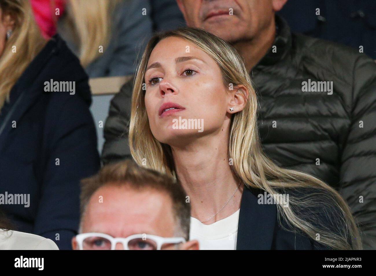 Parigi, Francia. 1st giugno 2022. PARIGI, IF - 01.06.2022: ROLAND GARROS 2022 - María Isabel Nadal, sorella di Rafael Nadal, durante il torneo Roland Garros 2022 che si tiene a Parigi, Francia. (Foto: Andre Chaco/Fotoarena) Credit: Foto Arena LTDA/Alamy Live News Foto Stock