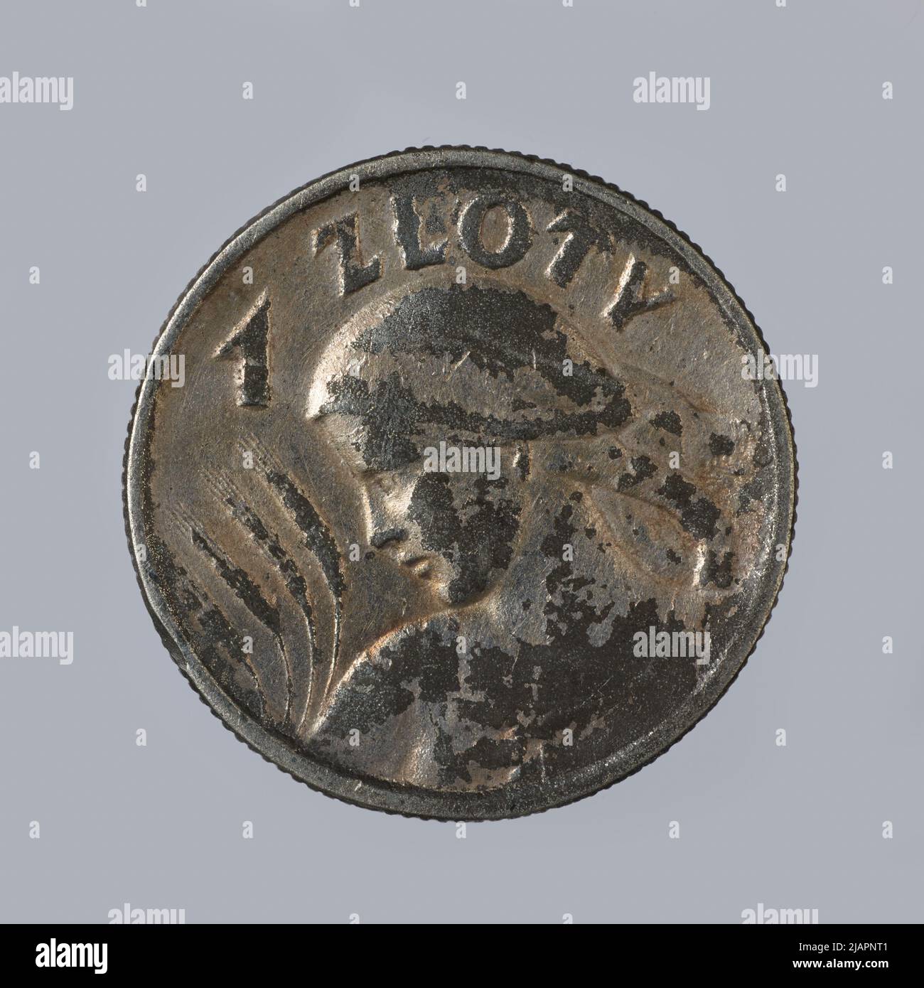 Fars che moneta con, 1925, 1925, Repractation of Island oflands Foto Stock