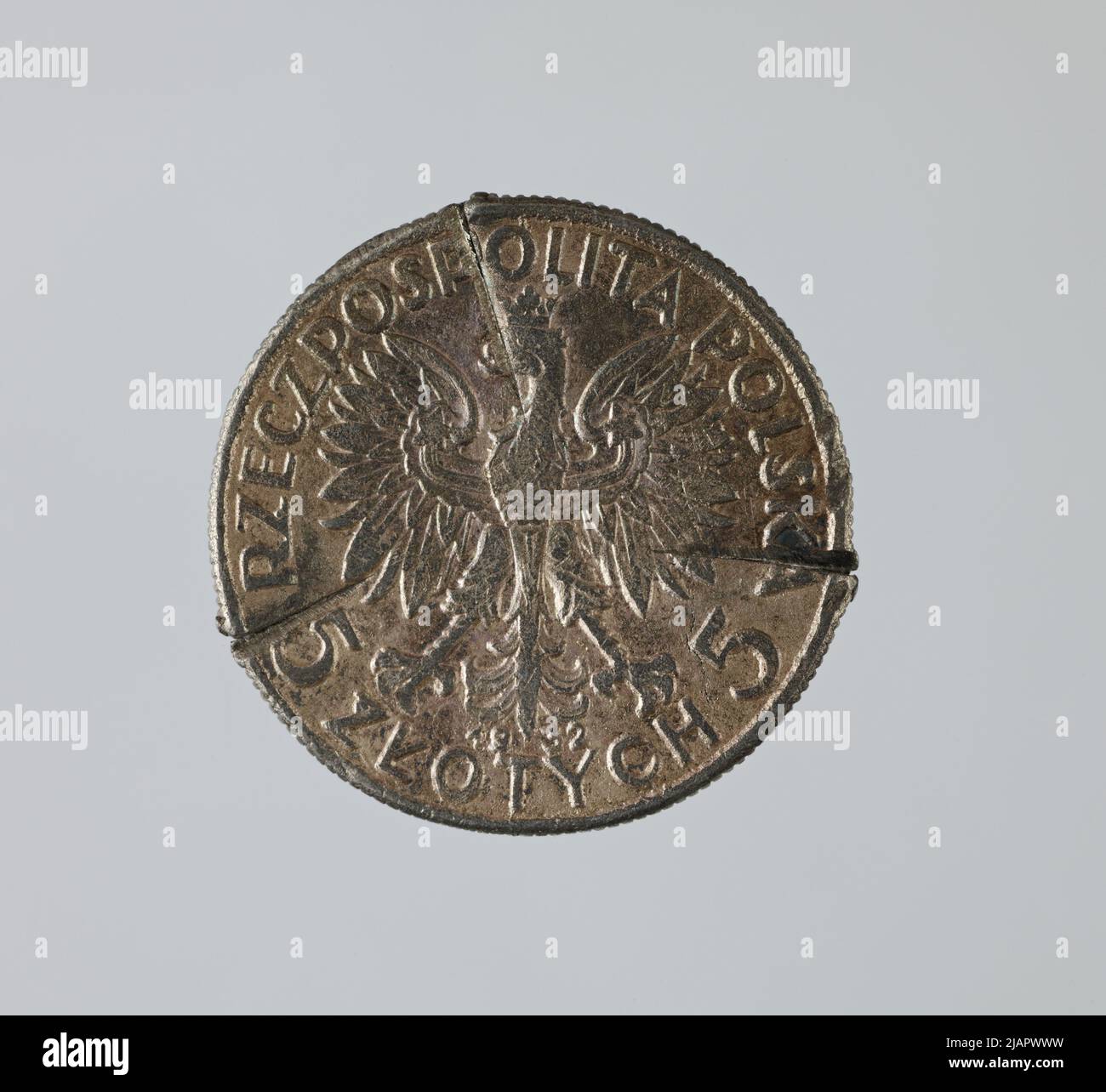 Fars che la moneta è moneta, 5 193222222, riparazione delle isole oflands Foto Stock