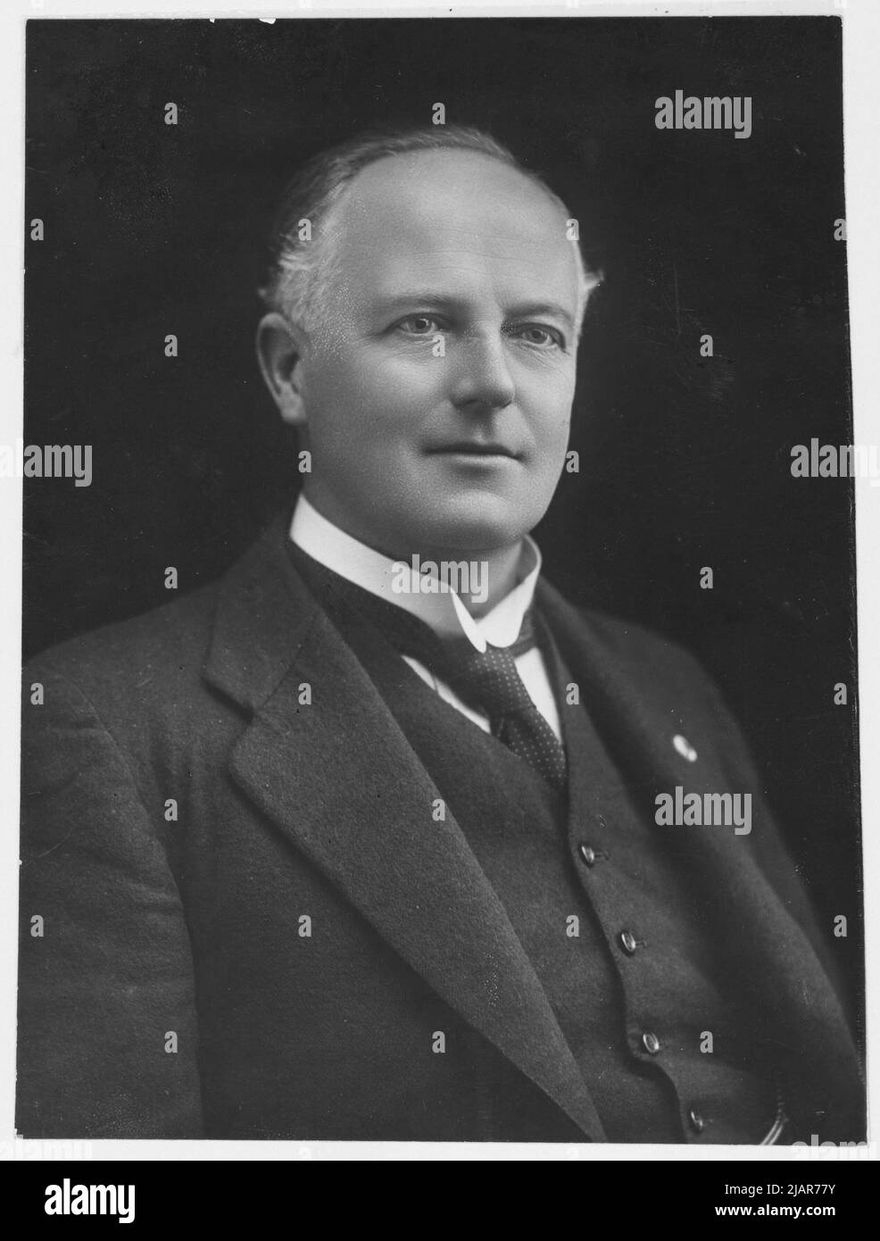 Il politico australiano Eric Bowden ca. Prima del 1931 (morte del soggetto) Foto Stock