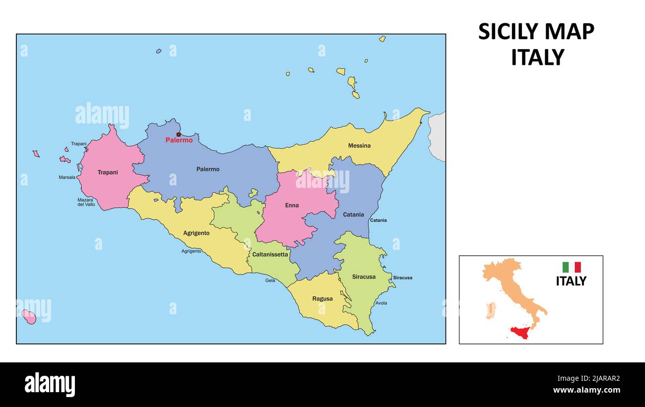 Mappa sicilia carta antica immagini e fotografie stock ad alta risoluzione  - Alamy