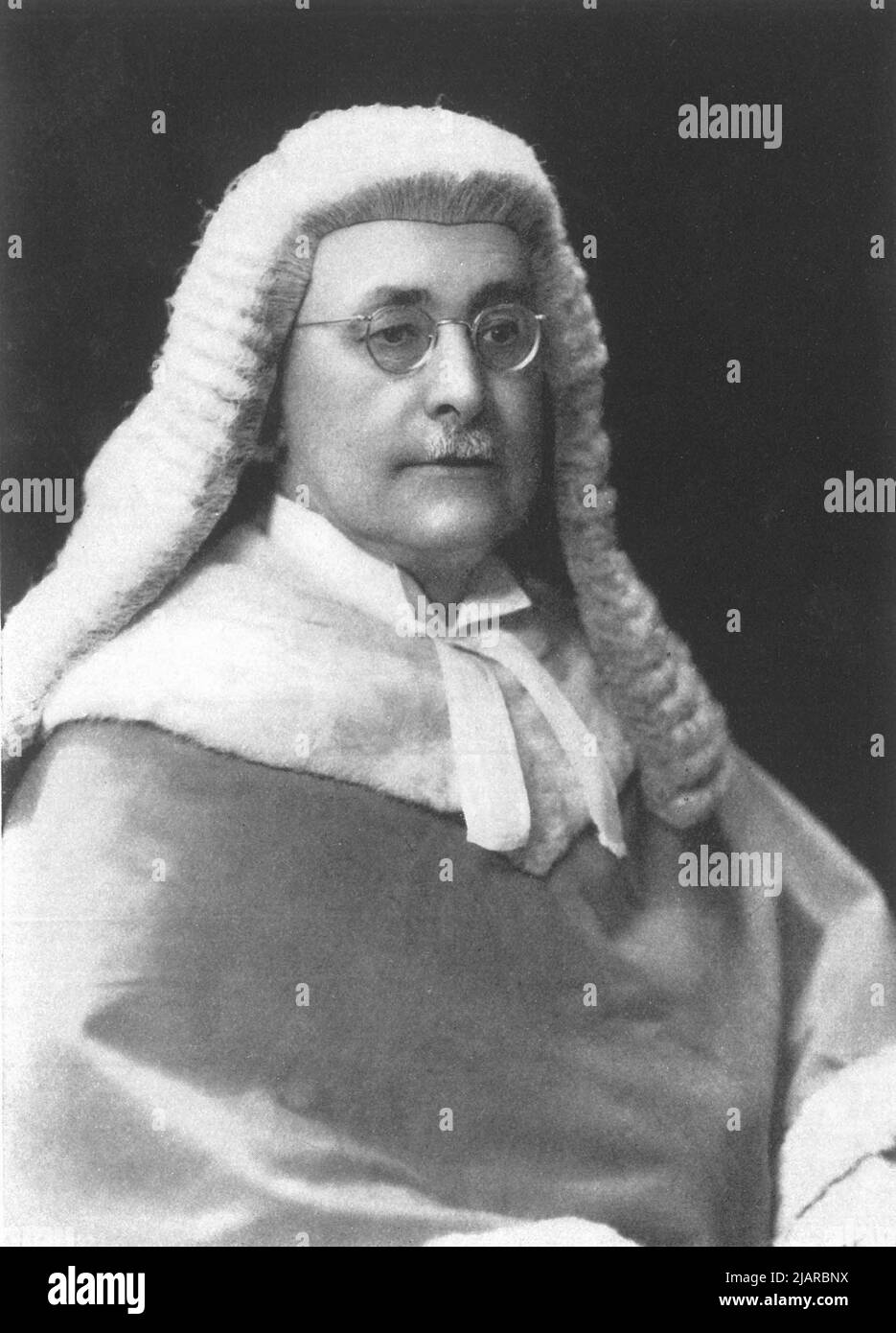 L'on. Sir Frederick Jordan, K.C.M.G., B.A., LL.B. Chief Justice of N.S., 1934-49. Lieut.-Governatore di N.S., 1938-49 ca. 1950 Foto Stock