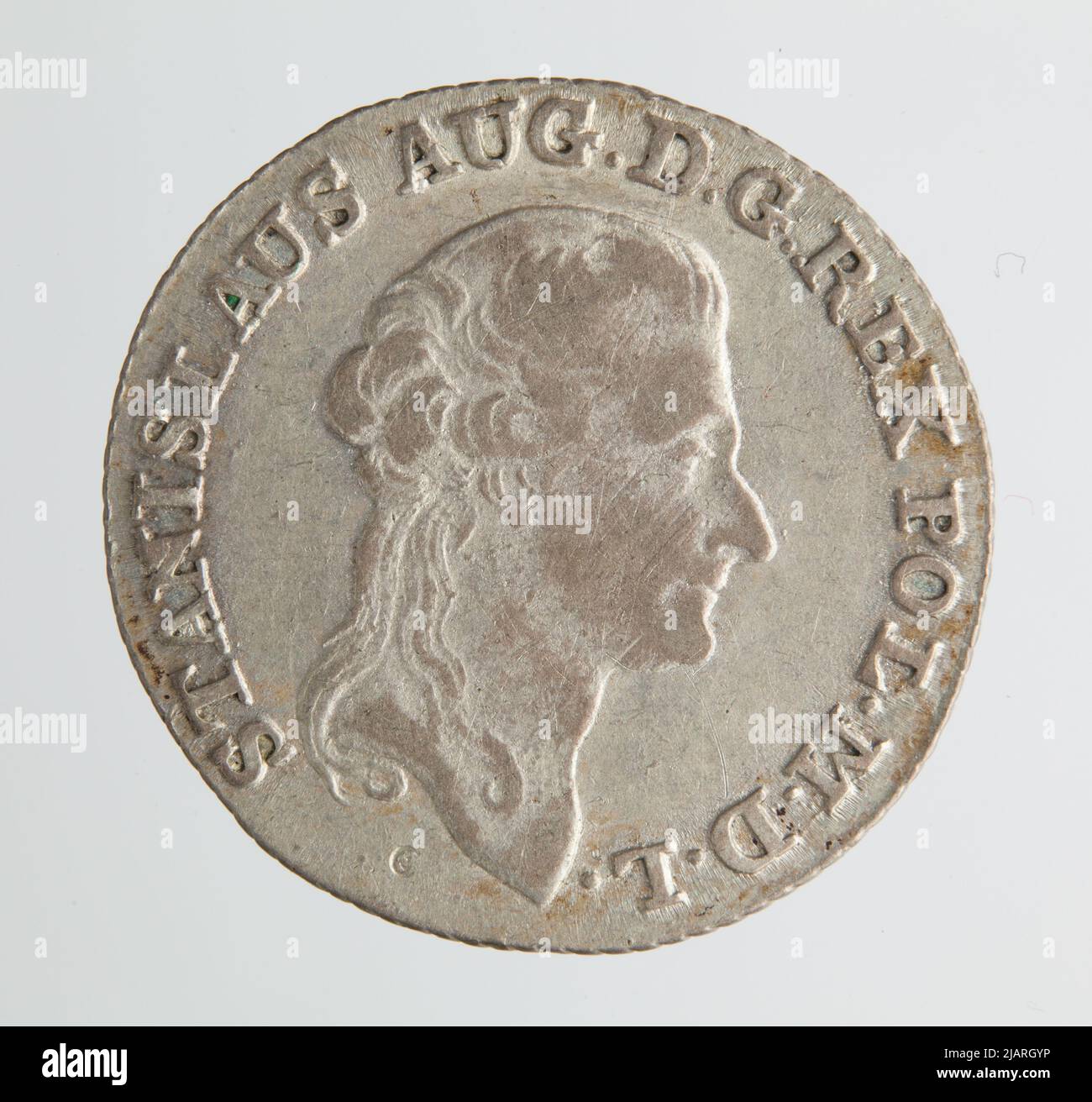 Stanisław agosto Poniatowski (1764–1795), Złotówka Koronna, Varsavia; 1794 Mint Varsavia, Stanisław agosto Poniatowski (1732 1798) Foto Stock