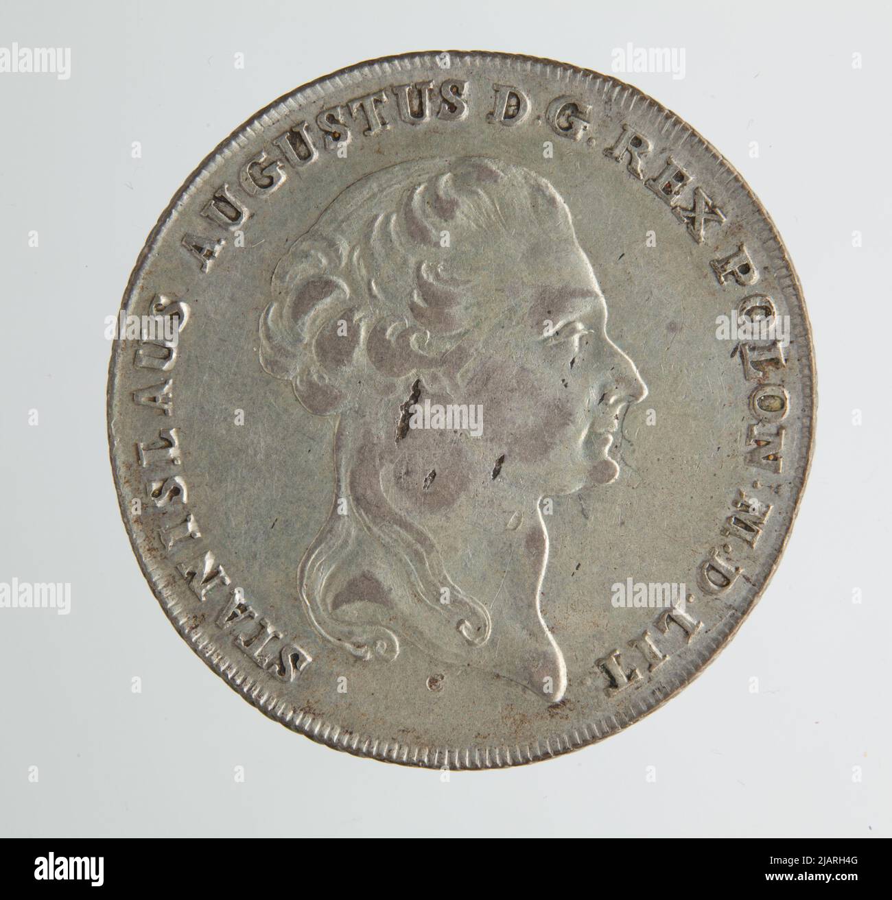 Stanisław agosto Poniatowski (1764–1795), Corona talar, Varsavia; 1794 Mint Varsavia, Stanisław agosto Poniatowski (1732 1798) Foto Stock