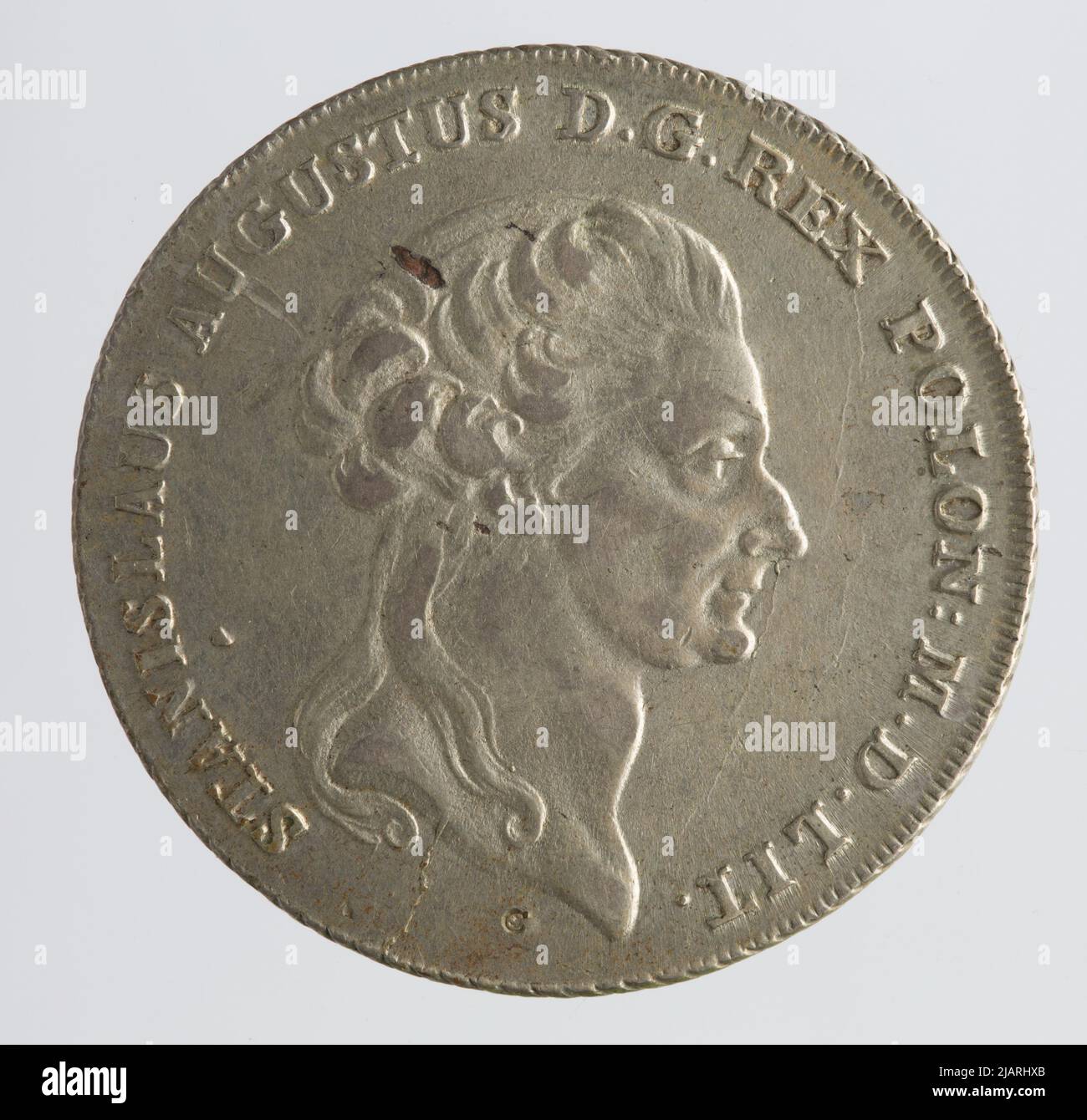 Stanisław agosto Poniatowski (1764–1795), Corona talar, Varsavia; 1794 Mint Varsavia, Stanisław agosto Poniatowski (1732 1798) Foto Stock