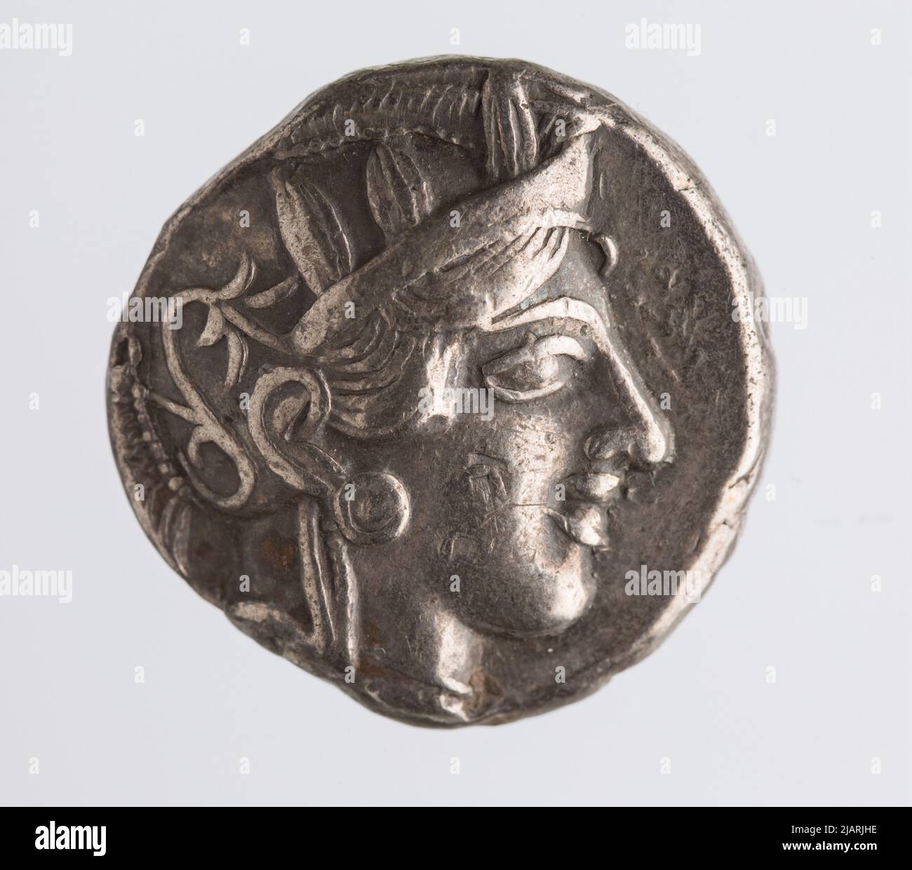 Attico, Atene, tetradrachm; 449–404 a.C. menta Atene Foto Stock