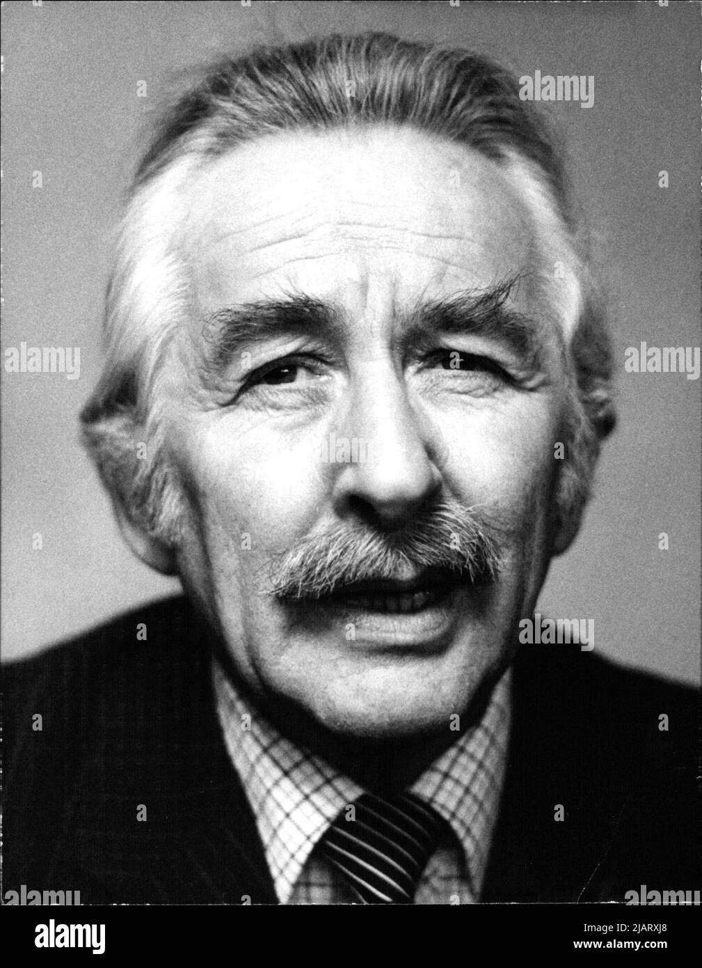 Das Foto zeigt Brigadegeneral A.D. Paul-Albert Scherer, bis Herbst 1977 Chef des Militärischen Abschirmdienstes (MAD). Foto Stock