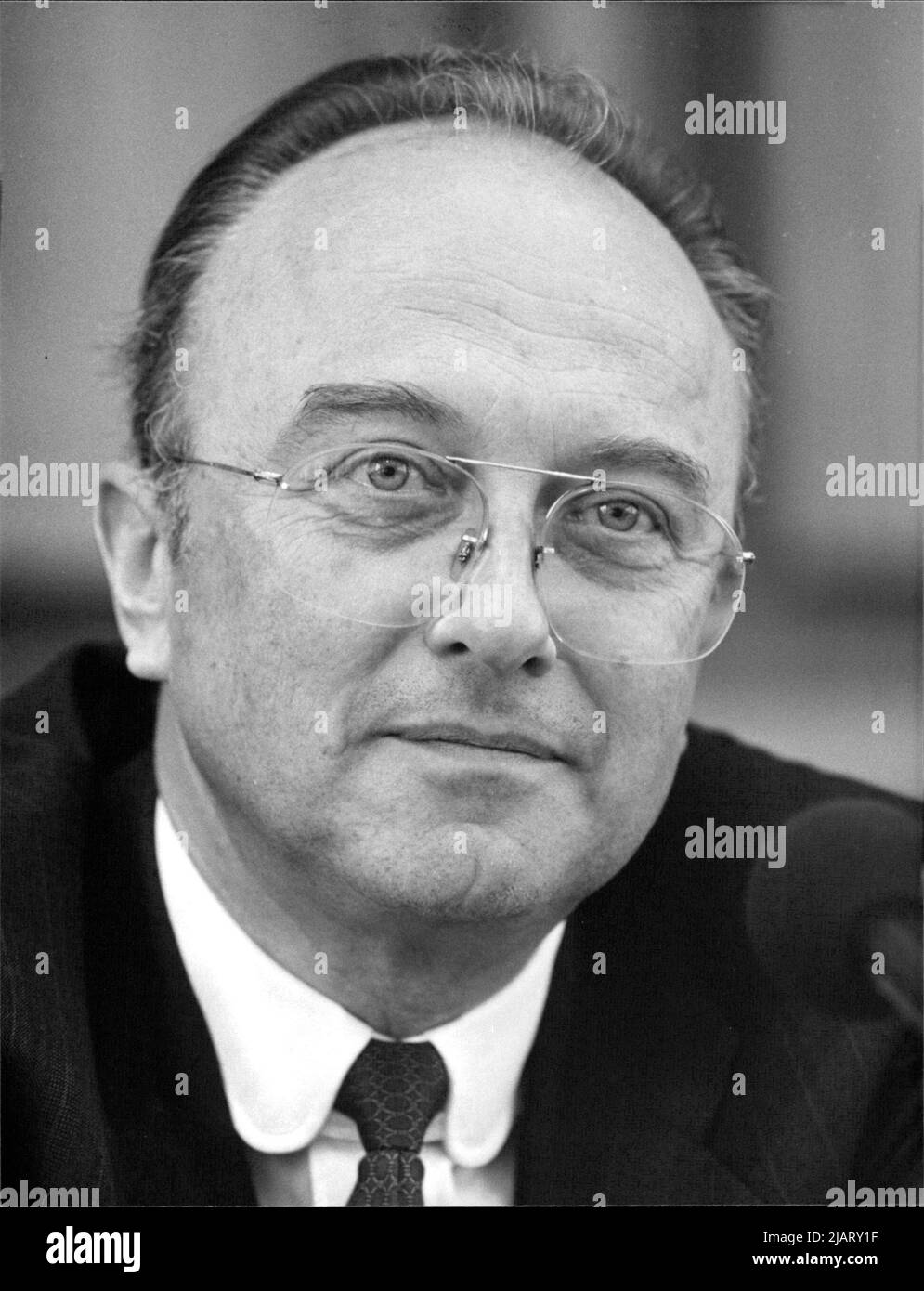 CDU Politiker und BundesverteidigungsMinister Rupert Scholz. Foto Stock