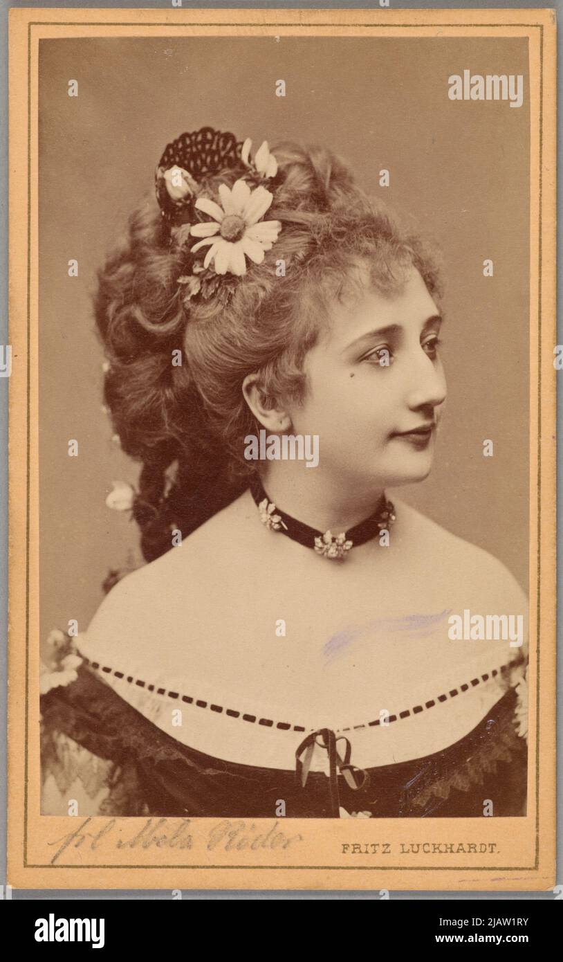 Bliej Kultury Luckhardt, Fritz (1843 1894) Foto Stock