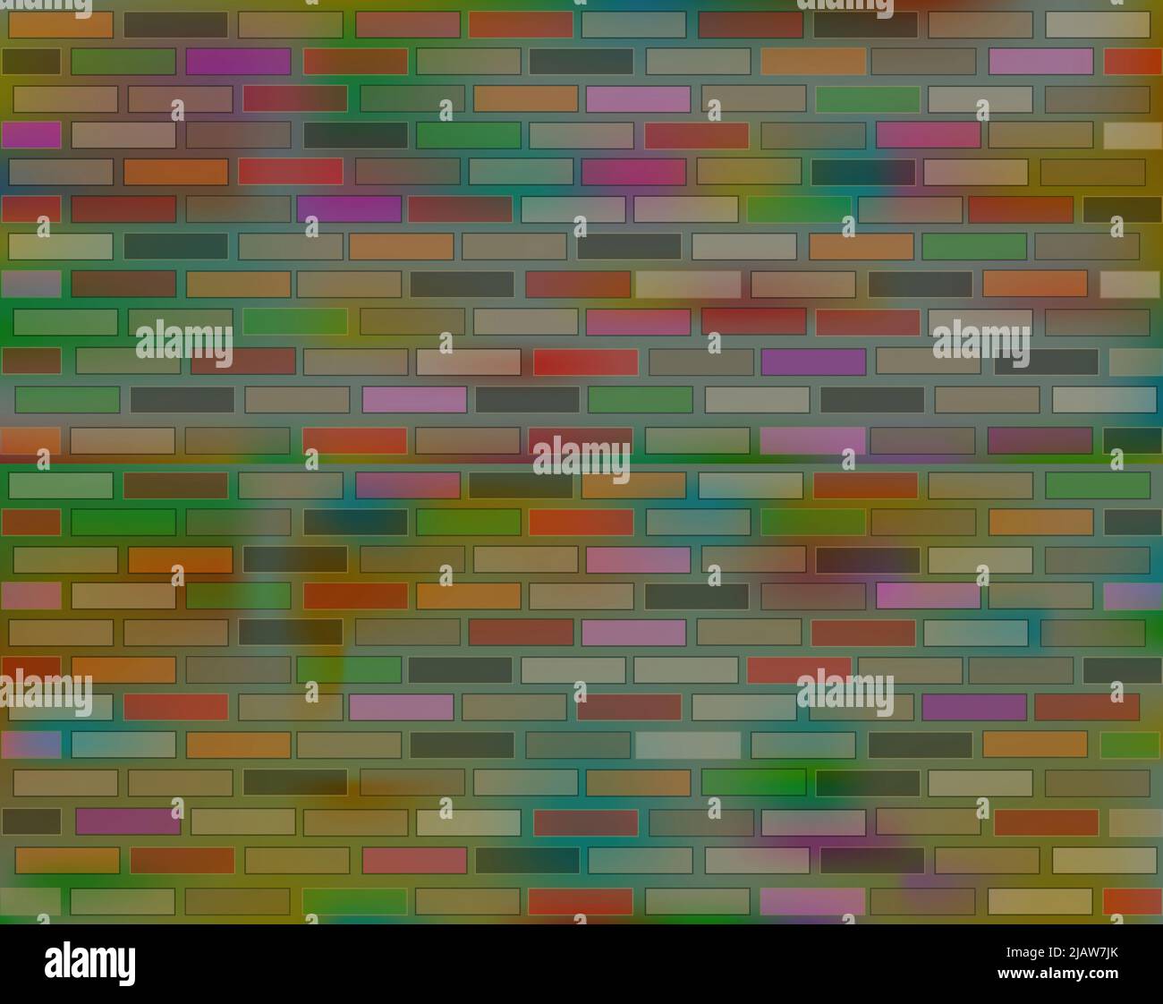 sfondo colorato della parete di mattoni. Per qualsiasi design e decorazione, cosmetici, meditazione, libri, telefoni business, medicina, abbigliamento, giochi, arte musicale ecc Foto Stock