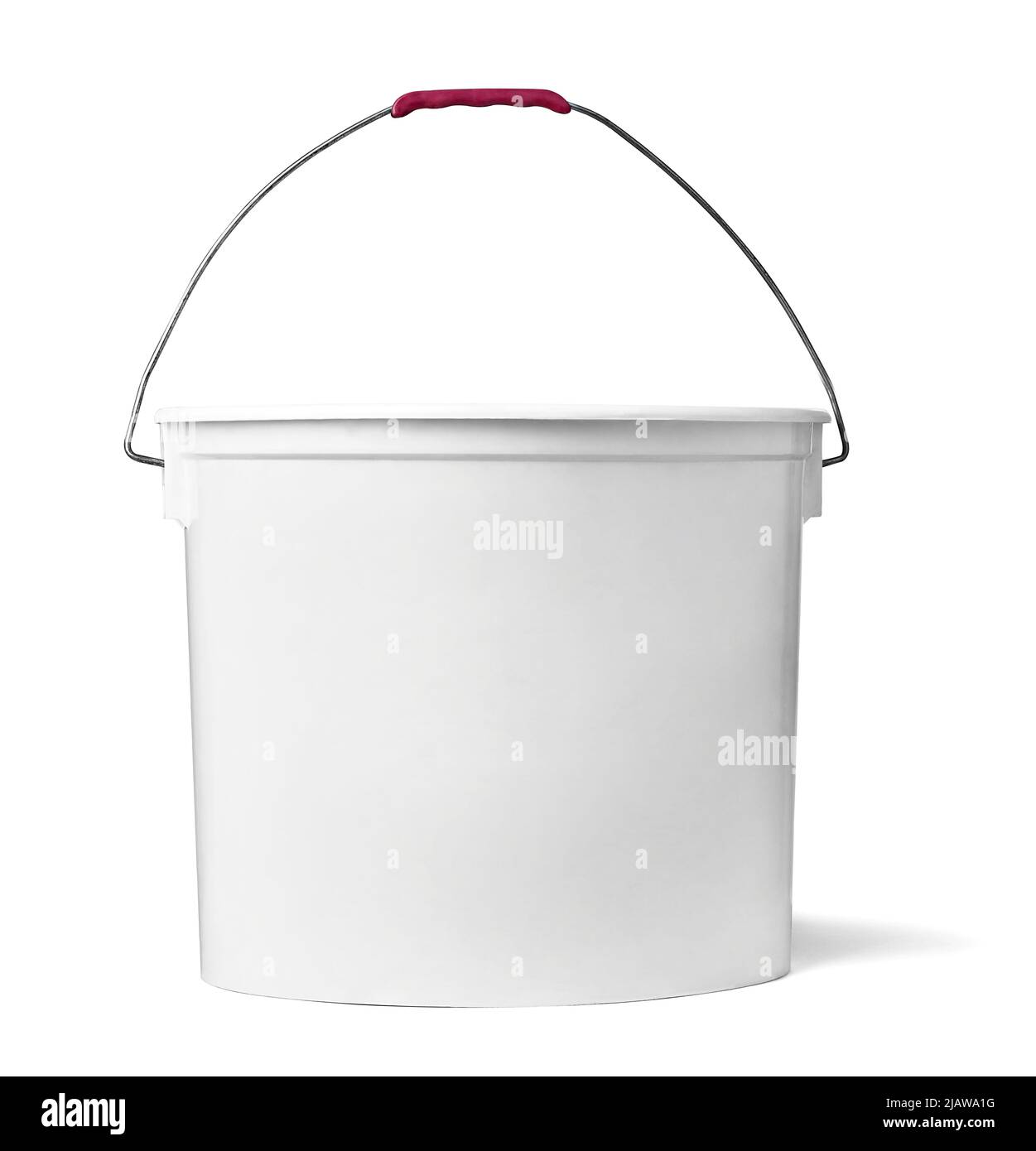 contenitore in plastica bianca Foto Stock