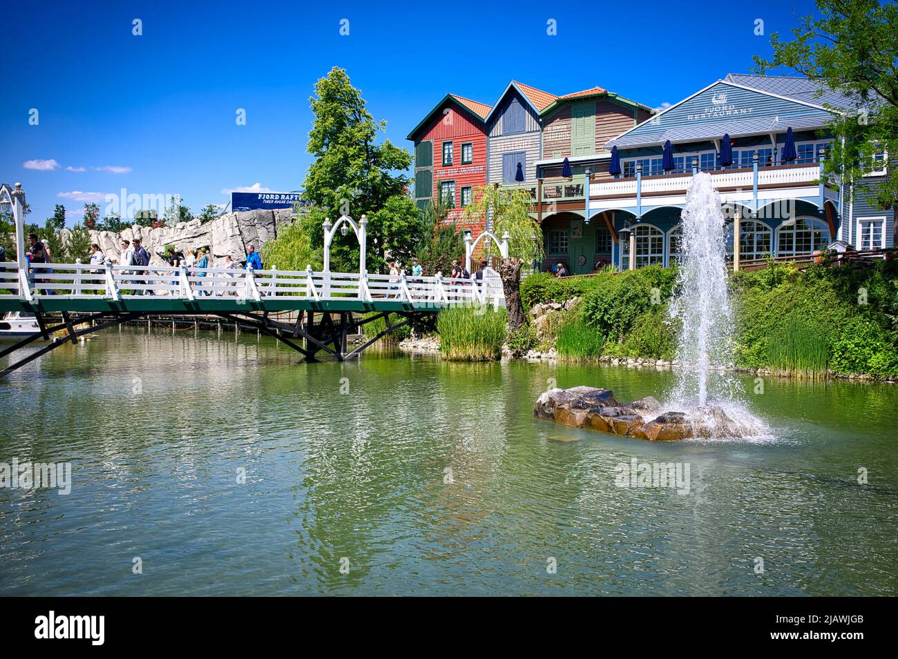 Europa-Park Rust Baden-Württemberg Foto Stock