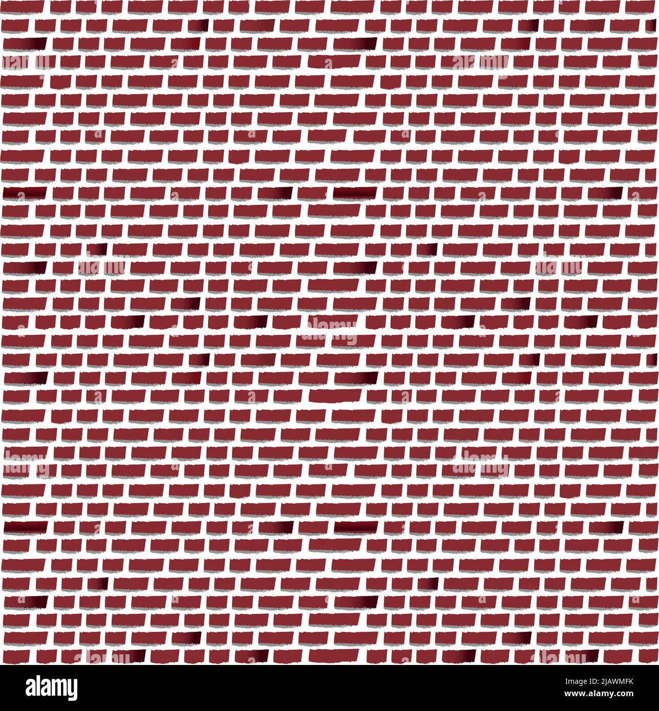 trama o sfondo in mattone in vettore modificabile Illustrazione Vettoriale