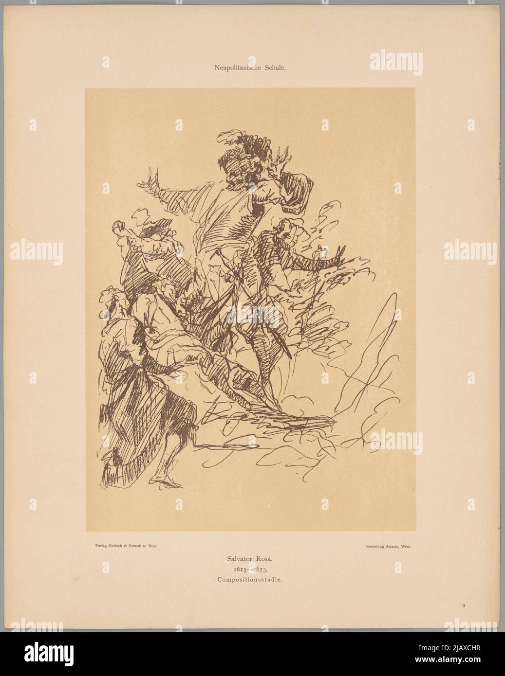 Bliżej Kultury Verlag Gerlach & Schenk a Vienna (1882 1901) Foto Stock