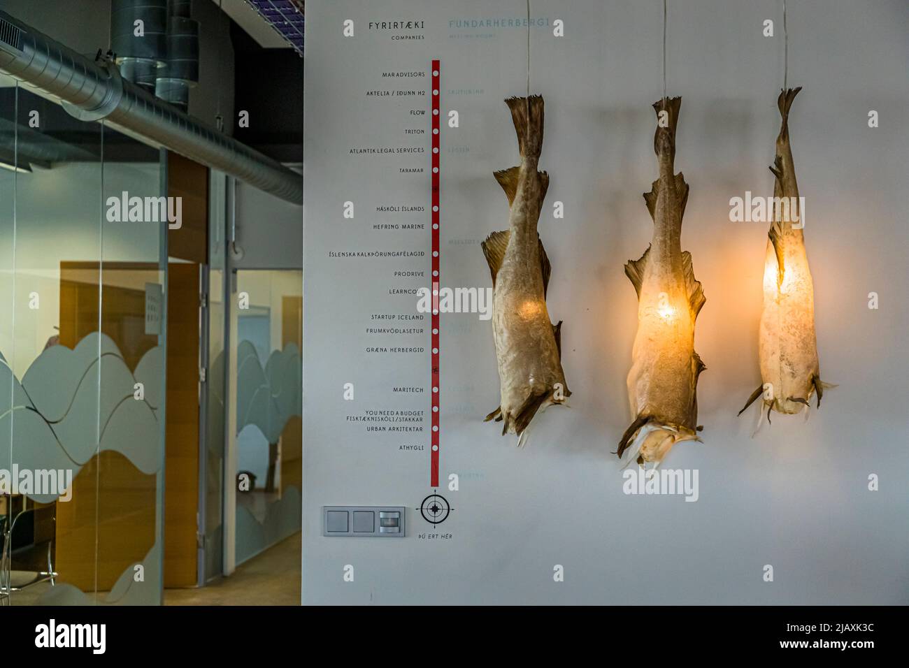 Ocean Cluster House a Reykjavik, Islanda Foto Stock