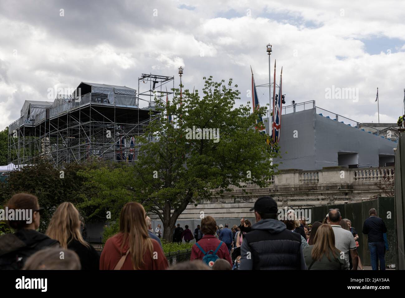 Celebrazioni del Giubileo del platino 2022 Foto Stock