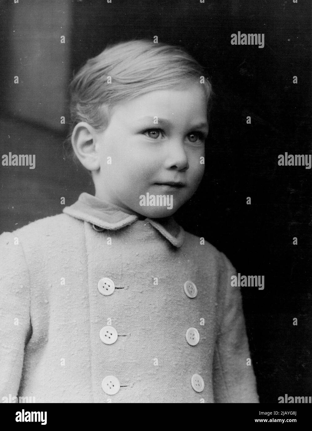 Una nuova immagine del Principe Guglielmo - Sen del Duca e della Duchessa di Gloucester, che ora ha due anni e sette mesi. Luglio 14, 1944. Foto Stock