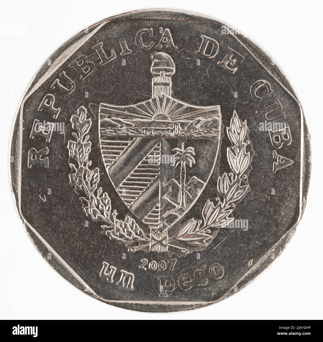 For (Republika), 1 peso, Royal Canadian Mint, Barber, Charles Edward (1840 1917) Foto Stock