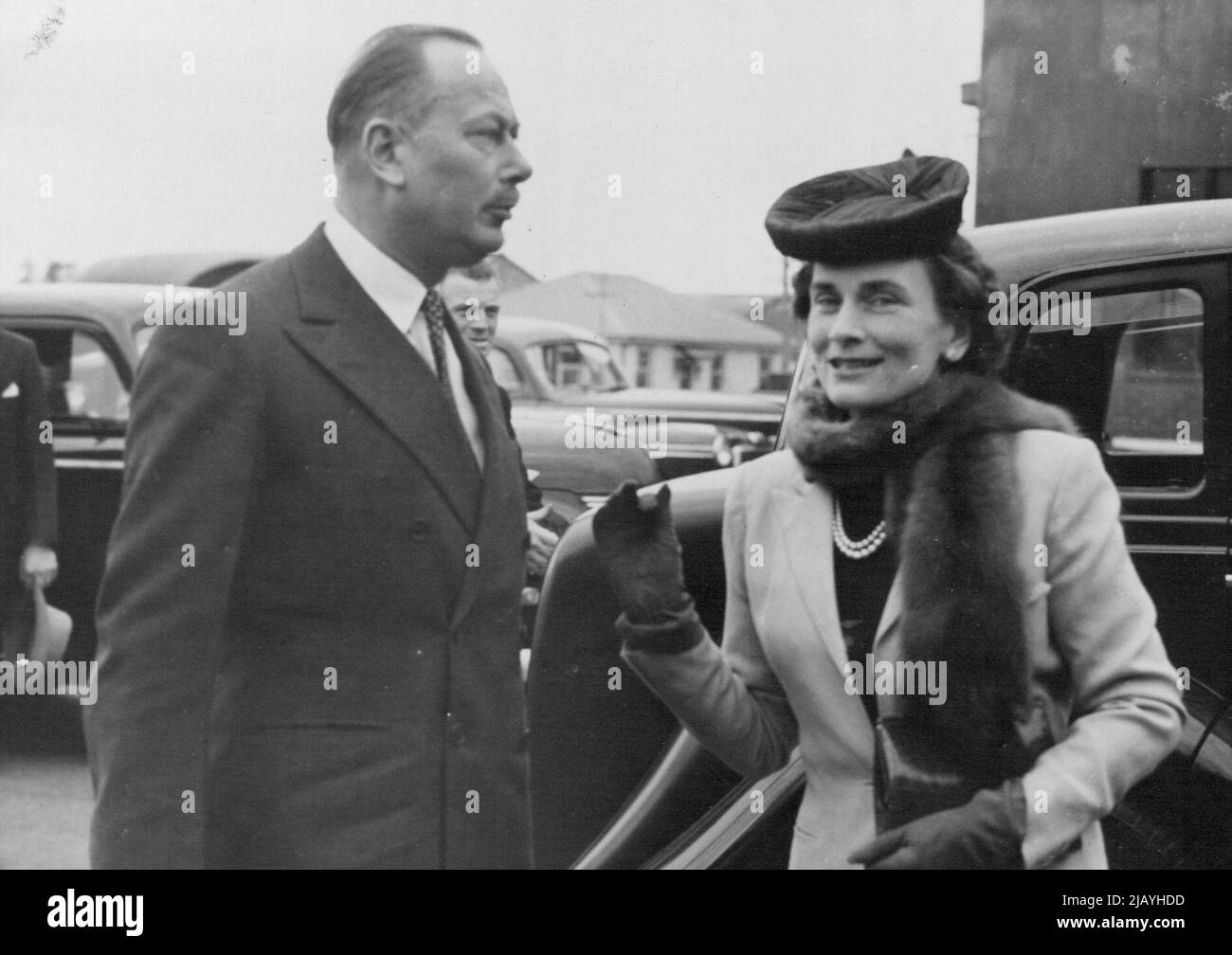 Duca e duchessa di Gloucester. Maggio 30, 1947. Foto Stock