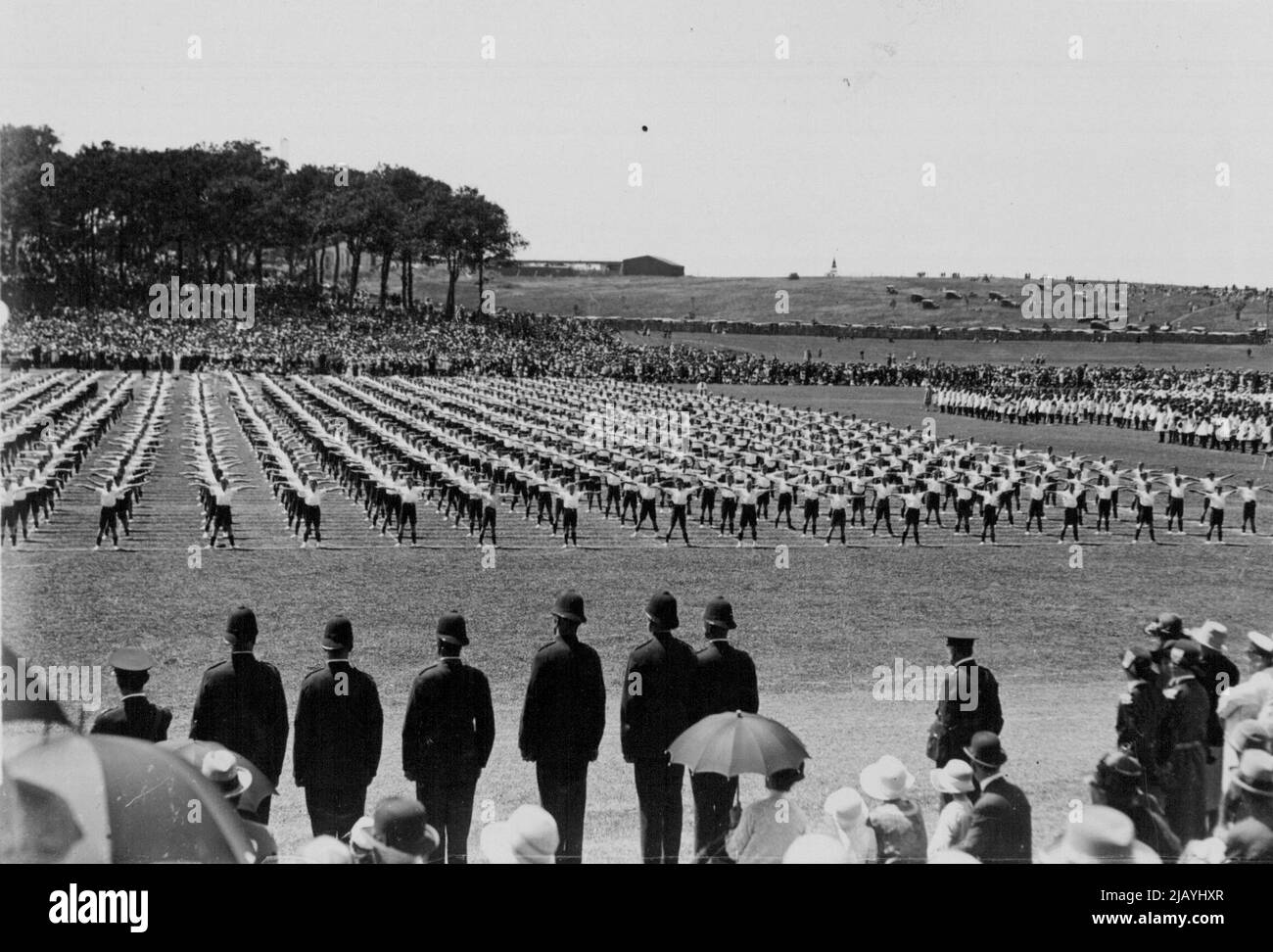 Re Giorgio VI e Regina Elisabetta - Visita in Australia come Duca e Duchessa di York 1927 e N.Z. Luglio 16 1952. Foto Stock