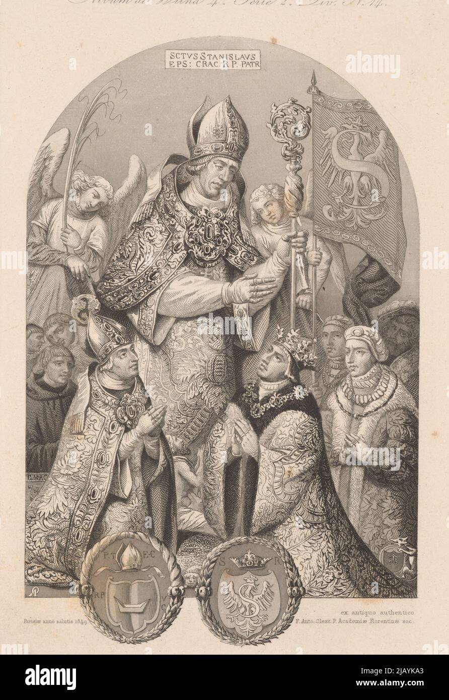 Bliżej Kultury Oleszczyński, Antoni (1794-1879), Chardon, Francis Ainé et Fils, Wilczyński, Jan Kazimierz (1806 1885) Foto Stock