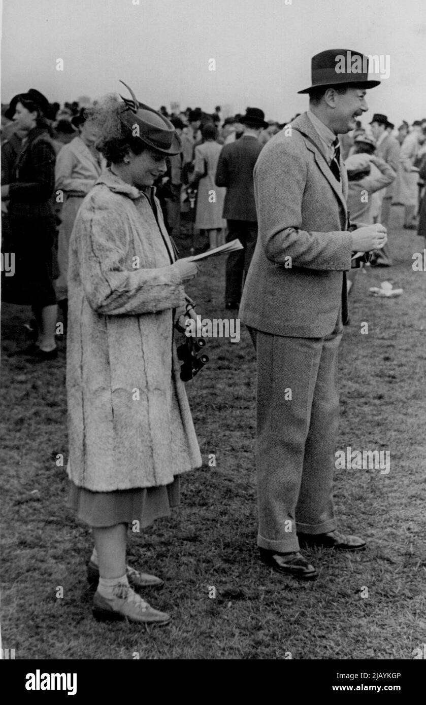 Duca e Duchessa di Gloucester - Scene prime fino al 1941. Aprile 27, 1939. (Foto di London News Agency Photos Ltd.) Foto Stock