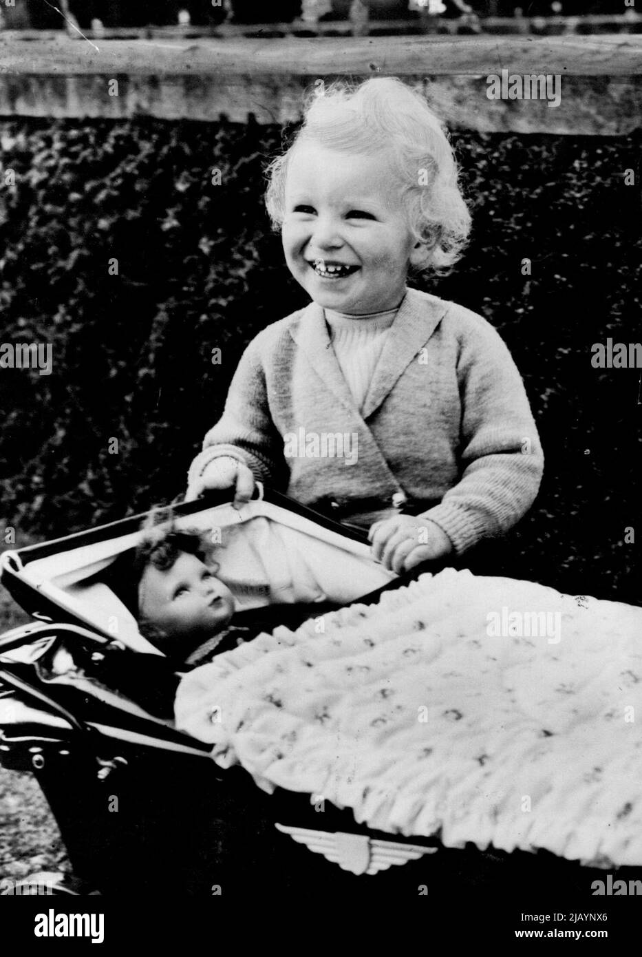 Princess Anne - Ritratti 1950-1955 - Royalty britannica. Maggio 12, 1953. (Foto della Press Ltd. Associata). Foto Stock