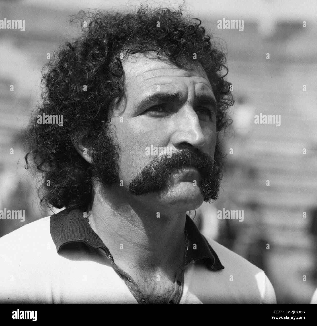 Il famoso tennista rumeno Ion Tiriac, circa 1976 Foto Stock
