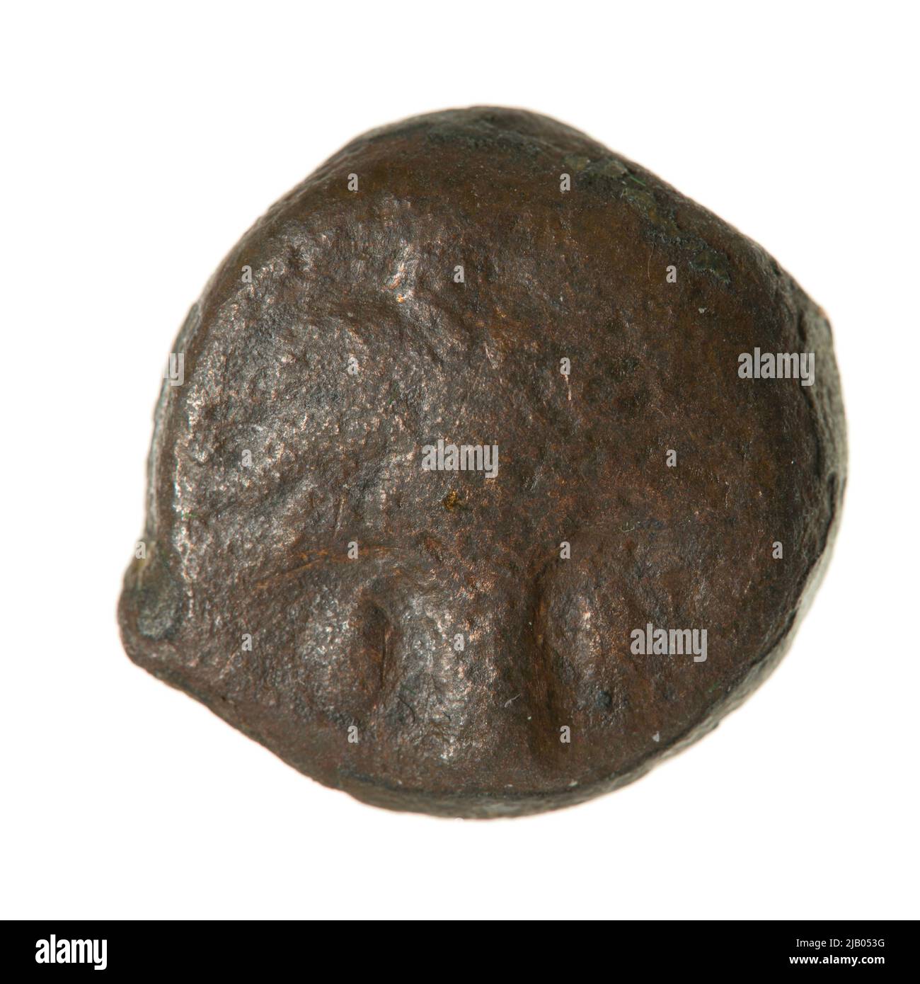 Zeugitana, Kartagina, OK. 350 300 p.n.c., ae Mint di Cartanin Foto Stock