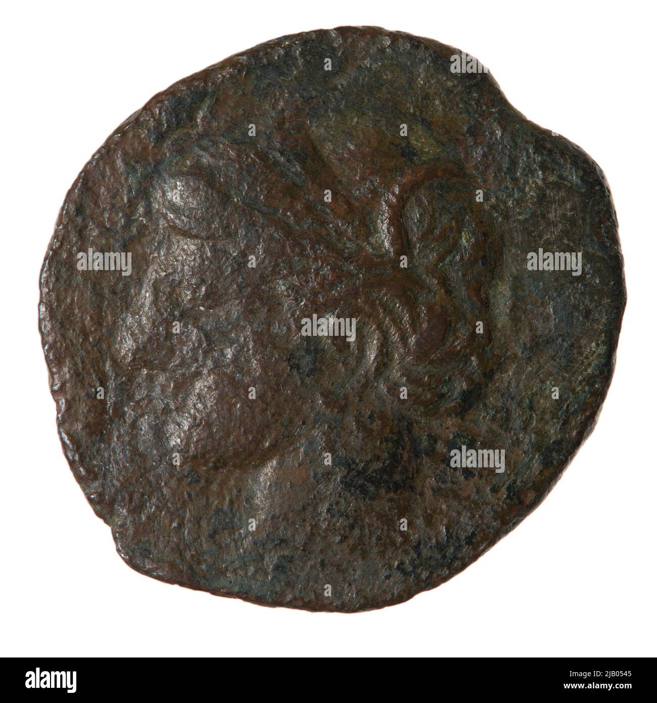 Zeugitana, Kartagina, OK. 220 201 P.N.E., ae Kartagina Foto Stock