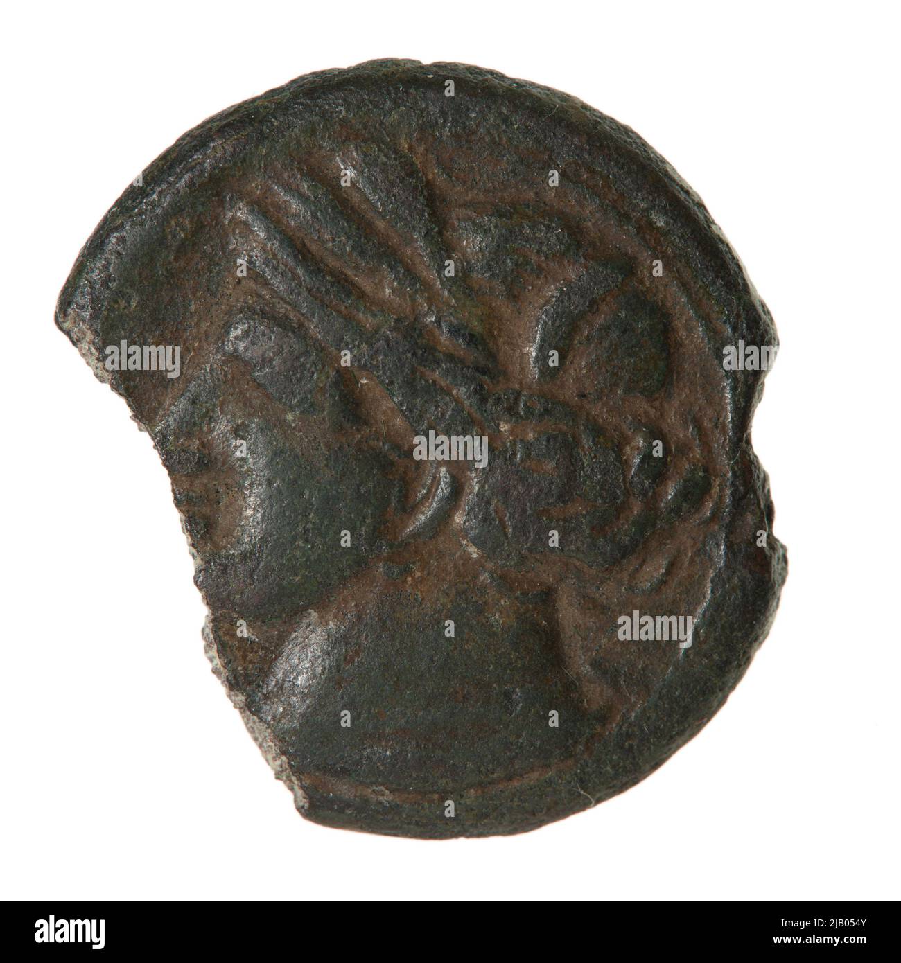 Zeugitana, Kartagina, OK. 220 201 P.N.E., ae Kartagina Foto Stock