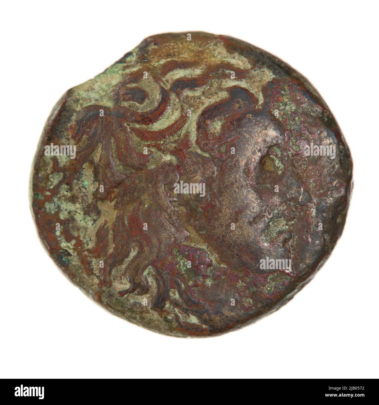 Egitto, Tolomeo i (323-283), Alessandria, ca. 305–300 a.C., pentachalkon, bronzo (AE) Mint Alessandria, Tolomeo i (323 283) Foto Stock