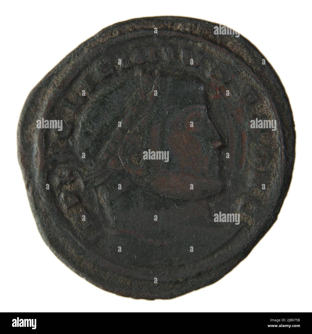 Impero Romano, Liciniusz (308 324), Sisco 310 311 c.; Follis, Bill Licinius 1, Menna Trier Foto Stock