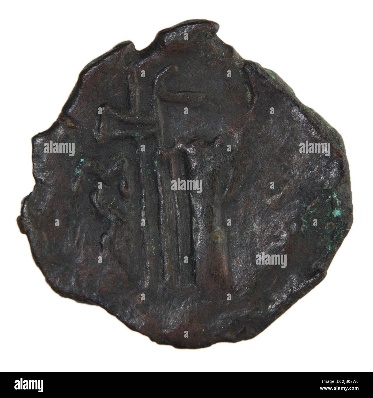 Grecia, Sarmacja, Olmia, fine III inizio 2nd secolo AC .., AE Mint Foto Stock