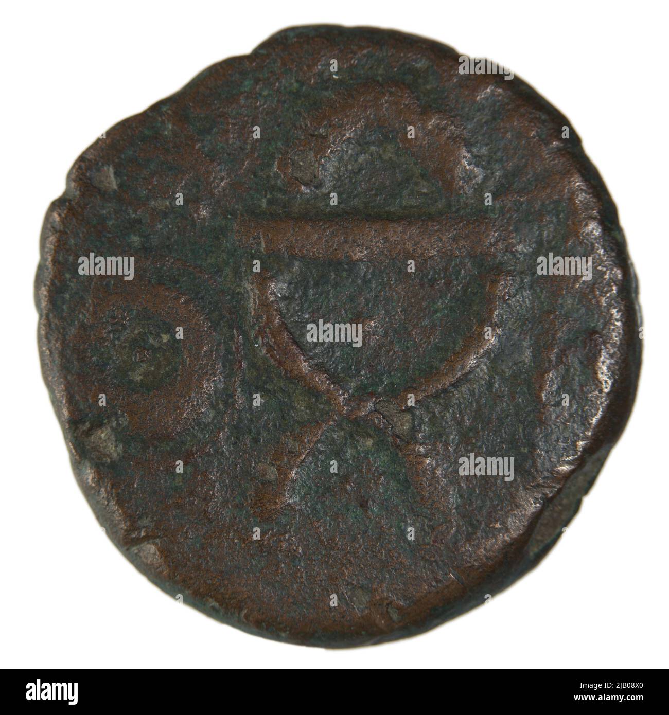 Grecia, Regno Bosforo, Sauromati i (93/94–123/4), ca. 108–115 d.C., bronzo (AE) Sauromati i (93/4 123/4) Foto Stock