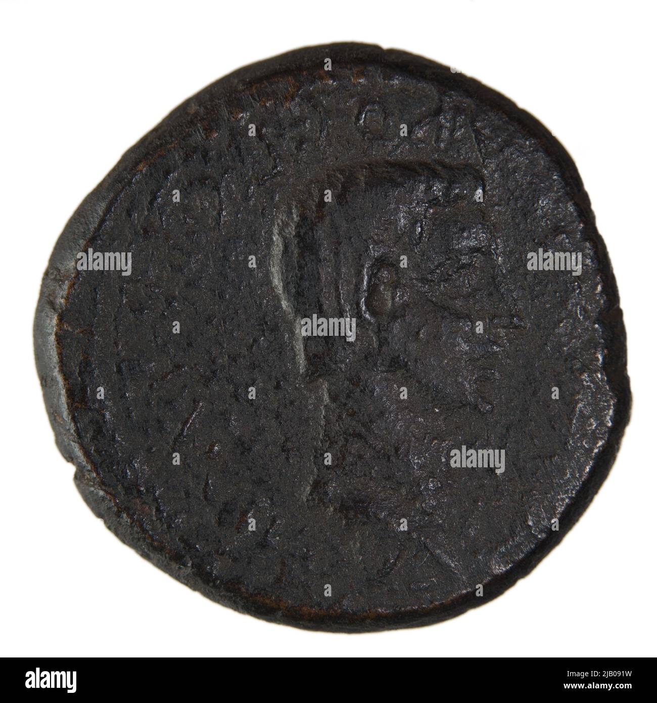 Grecia, Regno bosorani, aspur (14/15 37/8), bronzo (ae) Aspergos (14/15 37/8) Foto Stock