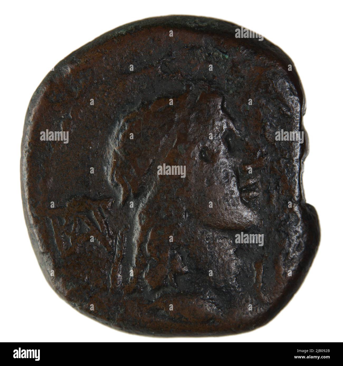Grecia, Regno bosorani, aspur (14/15 37/8), bronzo (ae) Aspergos (14/15 37/8) Foto Stock