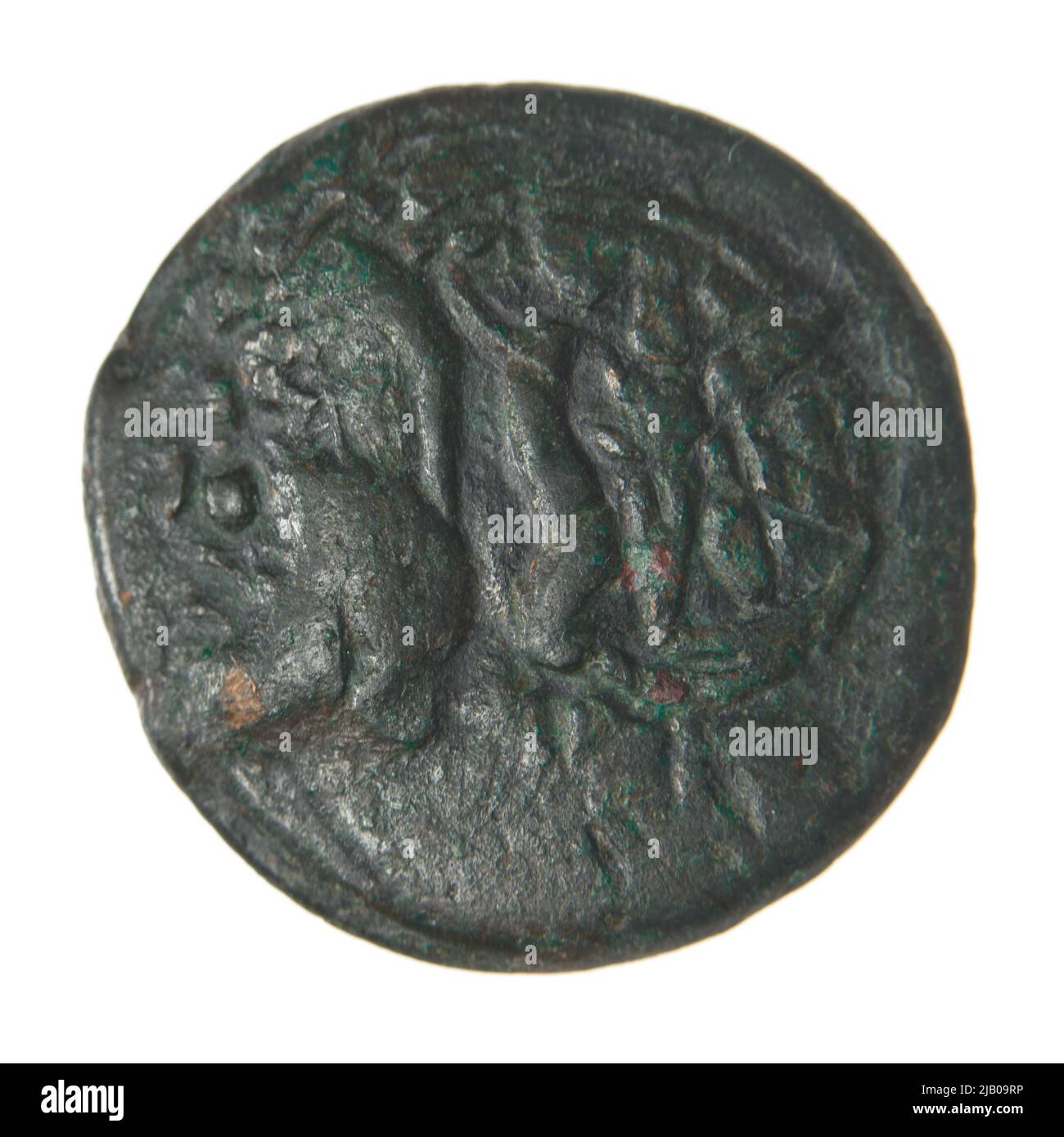 Kiterian Bospor, Panticajon, 1 quartiere del 3rd secolo AC; AEE Panticapaeum menta Foto Stock