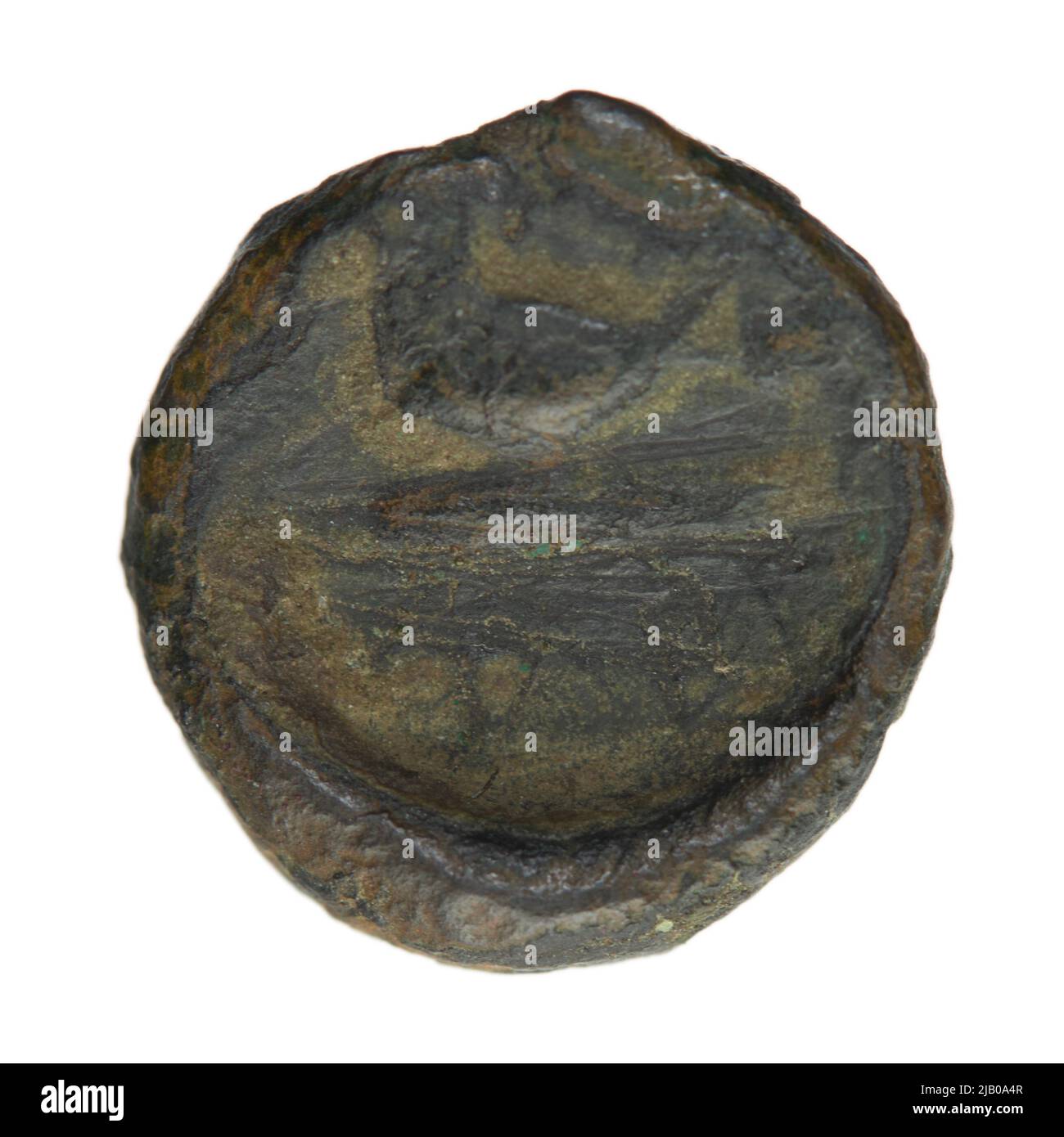 Grecia, Sarmacja, Olmia, circa 350 300 a.C., AE Mint Foto Stock
