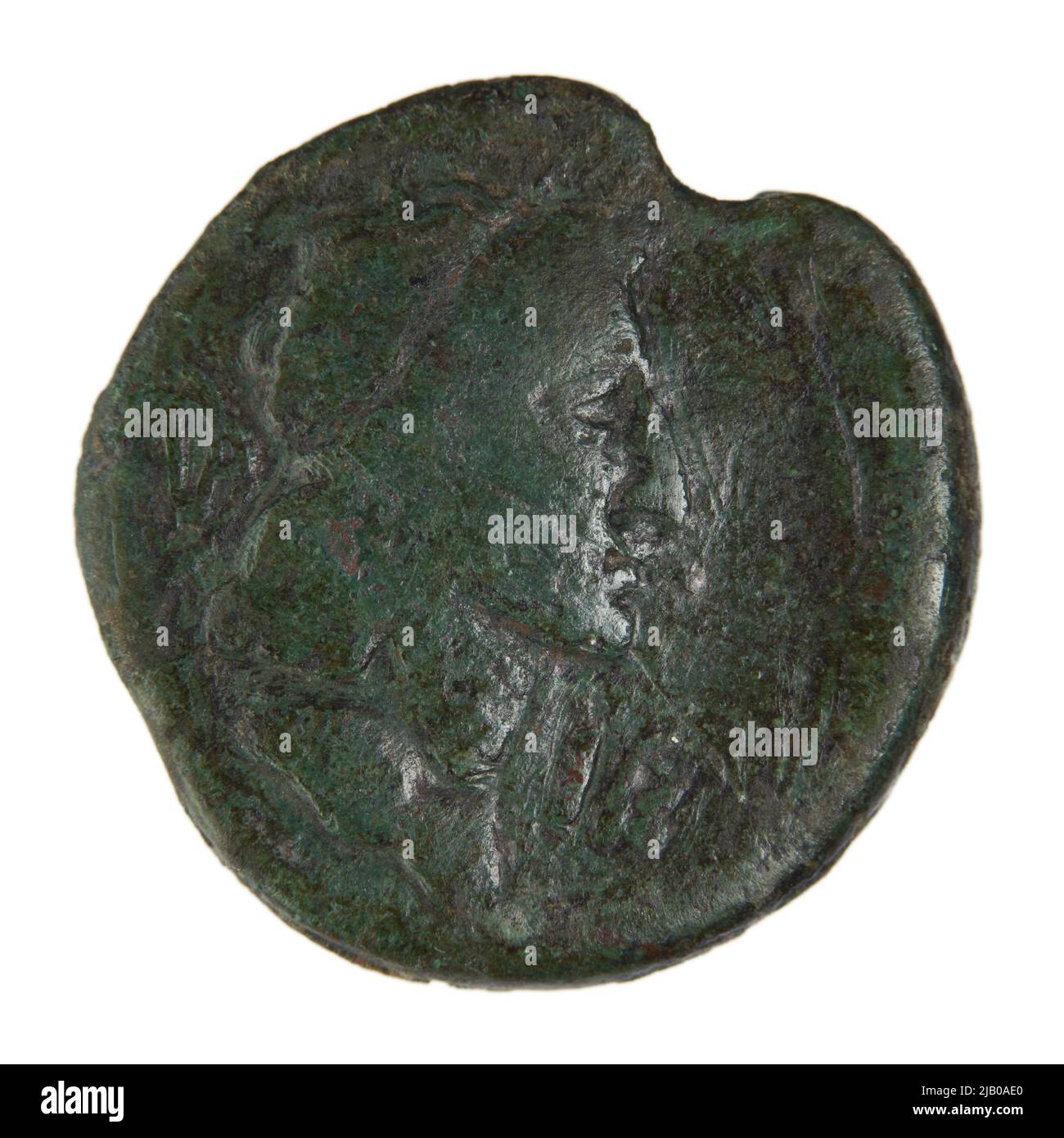 Grecia, Regno bosorani, aspur (14/15 37/8), bronzo (ae) Aspergos (14/15 37/8) Foto Stock