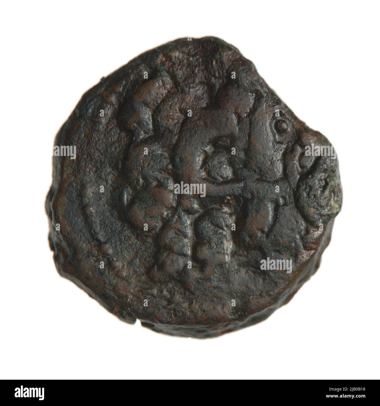 Grecia, Egitto, Tolomeo VIII (145 116), Cipro, menta indeterminata, bronzo (AE) Mint Alessandria, Tolomeo VIII (145 116) Foto Stock