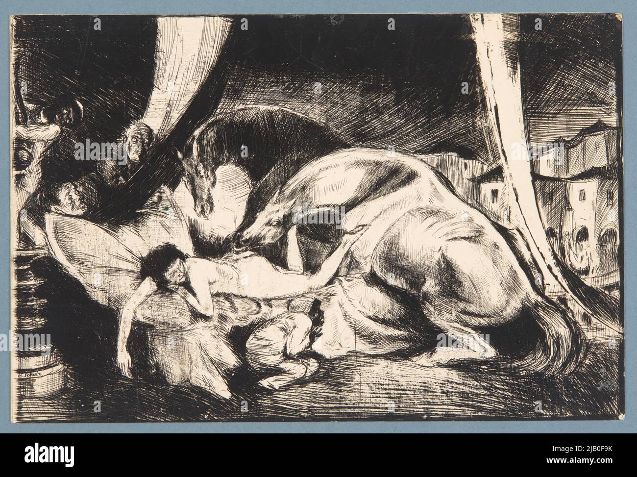 Stalloni e eunuchy dal portafoglio: Xięga idolatry SCHULZ, Bruno (1892 1942) Foto Stock